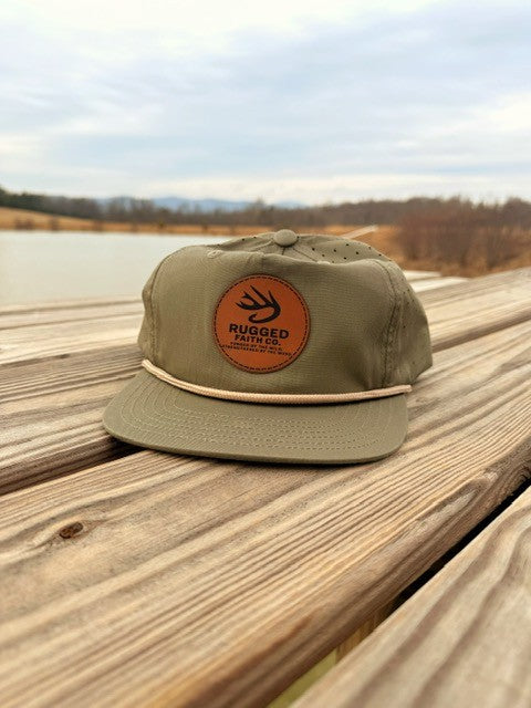 OD Green Leather Patch (PRE-ORDER)