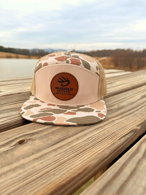 Tan Camo Flat Bill (PRE-ORDER)